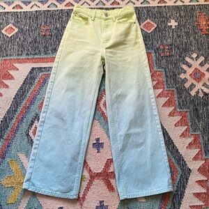 Urban Outfitters BDG high & wide ombré jeans size 25